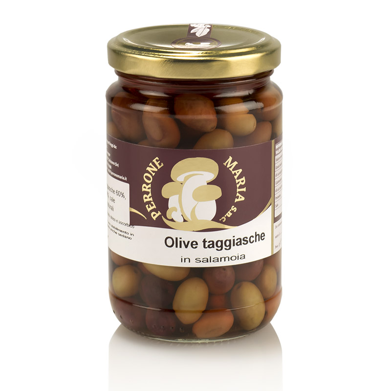 Olive taggiasche in salamoia