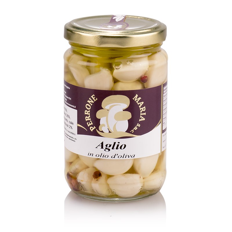 Garlic in olive oil