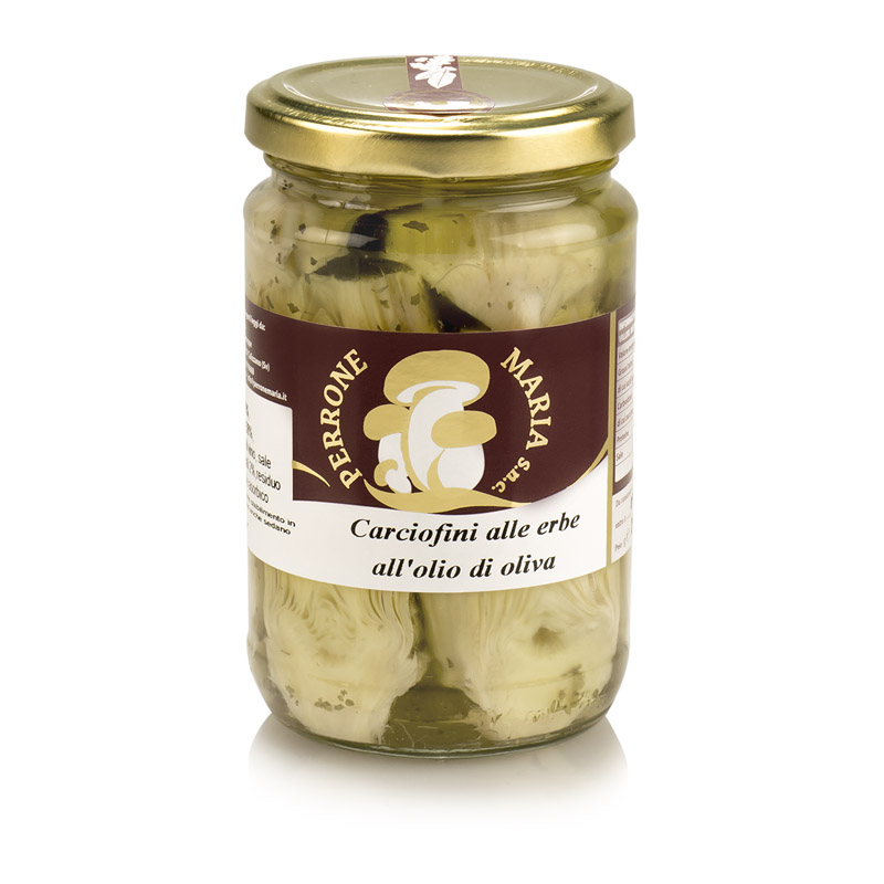 Petits artichauts aux herbes à l'huile d'olive