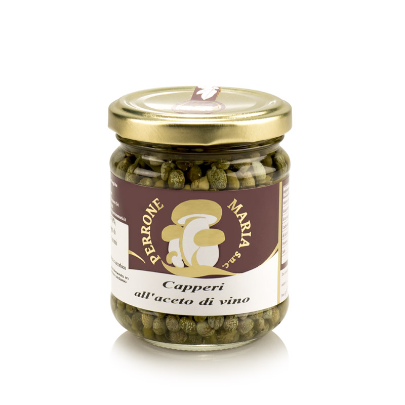 Capperi all'aceto di vino