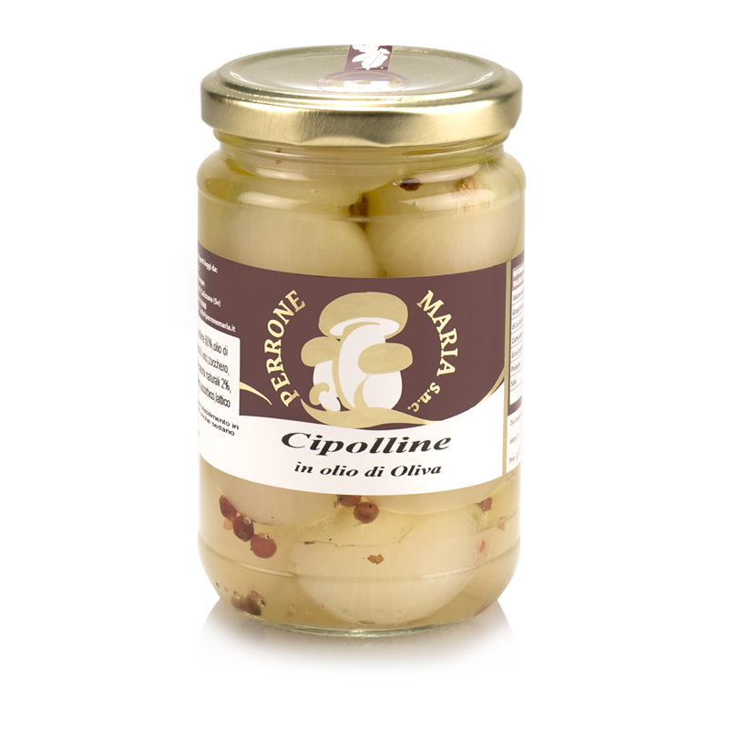 Cipolline in olio d'oliva